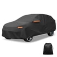 thumbnail image 1 of Funda de coche Bargains de aluminio para exteriores, funda completa impermeable con cremallera en la puerta del conductor, negra para Mazda CX-30, 1 of 7