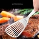 thumbnail image 5 of Espátula ranurada Cocina Cocina Pescado Huevo Carne Freír Volteando Acero inoxidable Volteador Utensilio de cocina Sweethay HA4170-00B, 5 of 6