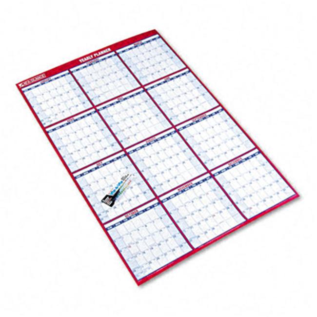 AtAGlance PM32628 Reversible/Erasable Vertical/Horizontal Yearly Wall