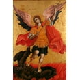 thumbnail image 1 of 24"x36" Gallery Poster, Poulakis Theodoros - The archangel Michael 1650-1699, 1 of 1
