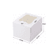 thumbnail image 2 of Mini Cajas Con Ventana Para Pasteles Donas Regalos Pan 30 Pz Blanco, 2 of 3