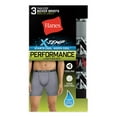 Hanes Men's XTemp Lightweight Boxer Briefs, 3 Pack