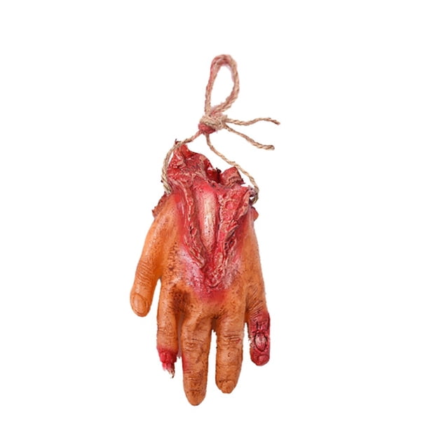 Accesorios de terror para decoración de fiesta de Casa Encantada, mano sangrienta, pene aterrador, Ojos de dedo, pie, cerebro, corazón, órgano para Halloween
