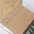 thumbnail image 5 of Mini Photo Album for 3-Inch Instant Prints, 208-Pocket Small Picture Book with Fabric Cover, Front Window & Elastic Band, Memory Organizer for Travel, Friends & Family, 5 of 5