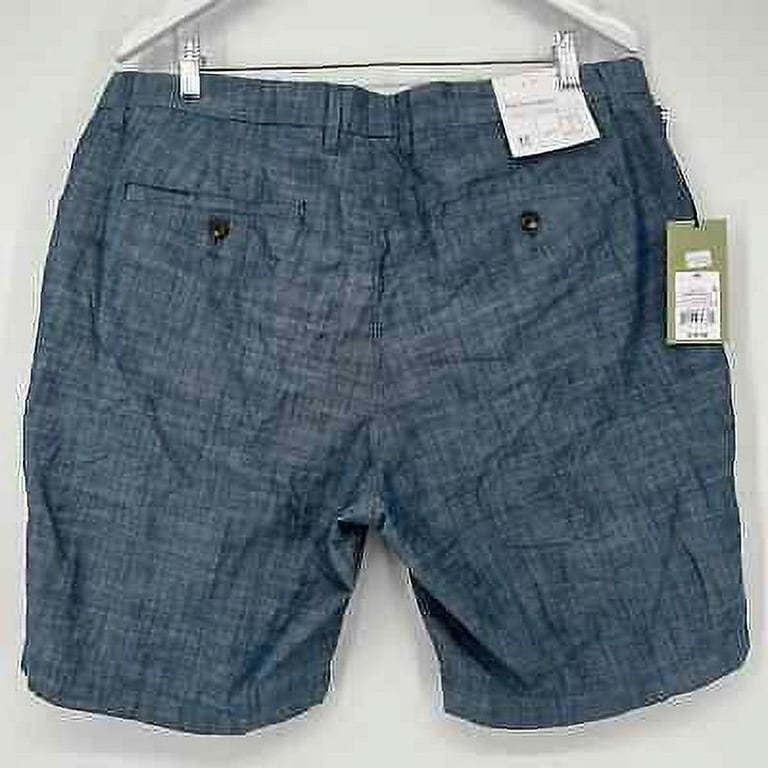 Chambray flat front shorts. offers Size 6