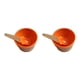 thumbnail image 3 of Injueey Taza de helado para niños Postre para niños Mezcla de helado Tazón de PP con cuchara Vajilla Vajilla, Naranja Naranja 2piezas, 3 of 6