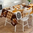 thumbnail image 3 of Fall Waterproof Tablecloth Thanksgiving Farm Rectangle Washable Table Cloths 60x120in, 3 of 3