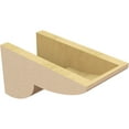 thumbnail image 5 of 6"W x 12"D x 6"H Wide Crestline Rough Cedar Woodgrain TimberThane Corbel, Primed Tan, 5 of 6