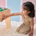 thumbnail image 6 of Teamson Kids Jungle Giraffe Kids Activity Table with Blocks, Track & 24-Piece Set, 6 of 10