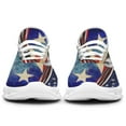 thumbnail image 6 of Puerto Rico American flag Shoes Trail Running Shoe Non-Slip Breathable Comfortable Sneakers white Size 10, 6 of 7
