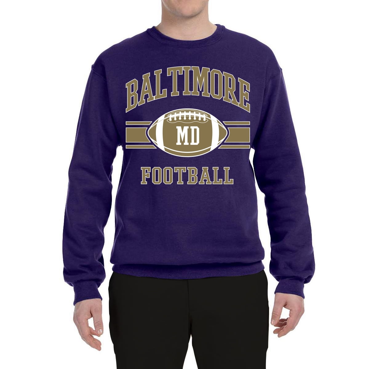 XLARGE SPORTS LOGO CREWNECK SWEAT Shop4Ever Men\u0027s Hockey is My Favorite Season Sports Crewneck