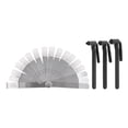 thumbnail image 1 of Zorion Feeler Gauge Tool Metric Inch Measurement Vehicle Maintenance Automotive Repair Style B, 1 of 9