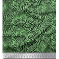thumbnail image 1 of Soimoi Green Cotton Jersey Fabric Leopard & Wild Animal Skin Printed Fabric 1 Yard 58 Inch Wide, 1 of 3