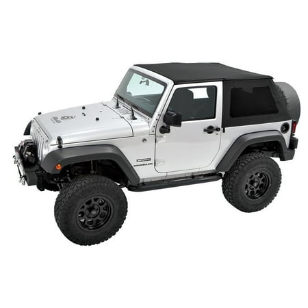 Bestop 56842-35 Wrangler 2-Door Sprint Frameless Top Fits select: 2015-2018 JEEP WRANGLER UNLIMITED, 2012-2014 JEEP WRANGLER