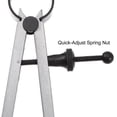 thumbnail image 5 of Uxcell Spring Joint Caliper 20 inch / 500mm Steel Adjustable Spring Divider Caliper with Solid Nut, 5 of 5