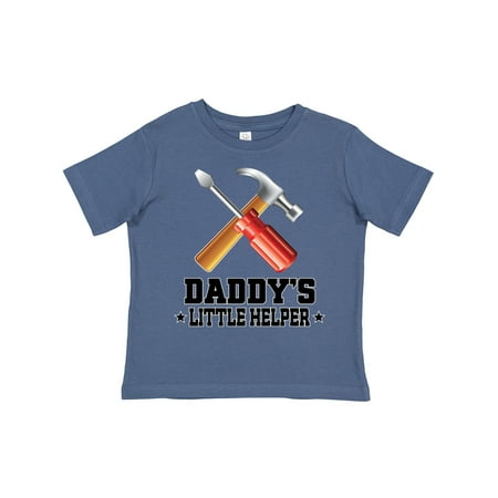

Inktastic Daddy Little Helper Outfit Tools Gift Toddler Boy Girl T-Shirt