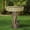 #3 Brown, variant on Hamiedun 24.8" H Outdoor Concrete Bird Bath - Perfect for Adding Interest to Garden, Patio, Backyard, Porch and Deck