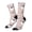 2 Black-2, variant on Cute Hand Drawn Bear Print Adult Socks for Men & Women,Calf Socks, Ankle Socks,Boots Socks,Breathable Casual Sock,Unisex Crew Socks