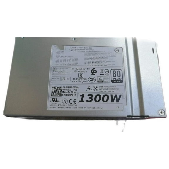 D1300EF-02 V5K16 1300W Power Supply T5810 T7810 T7910