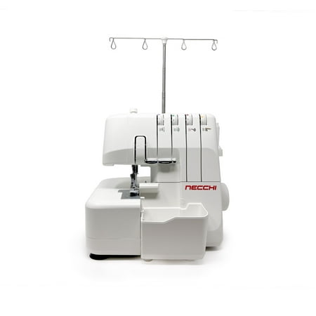 NECCHI L234A Heavy Duty Serger, Overlock Machine, Italian Designed, 12 Stitch Functions