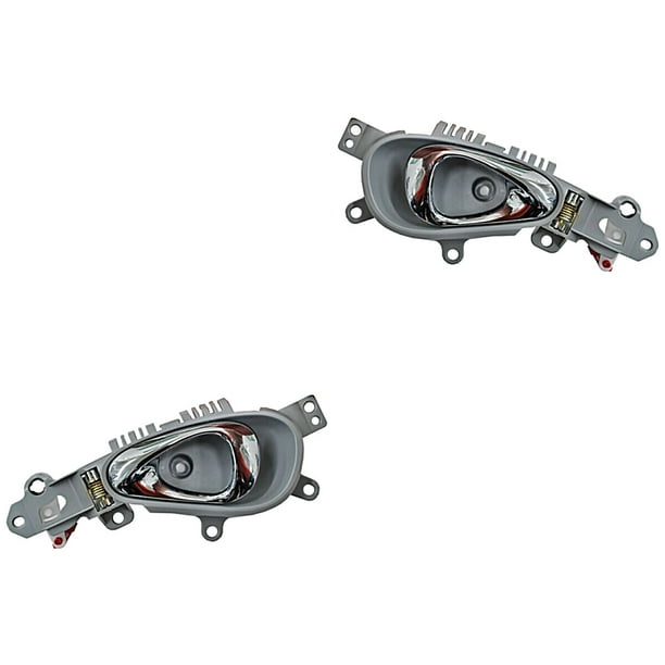 Manijas de Puertas Interiores Chrysler Pt Cruiser 2006 A 2009 Generica Traseras Gris/Cromo