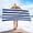 Blue, variant on Deeceymbur Beach Towel 28x55in Microfiber Single Side Fleece Absorbent Quick Dry Lightweight Compact Bath Towel for Beach Pool Travel Gym