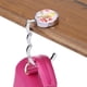 thumbnail image 3 of Bolso Mano Portátil Gancho Bolso Escritorio Plegable Monedero Soporte Metal Percha Regalos (A), 3 of 6