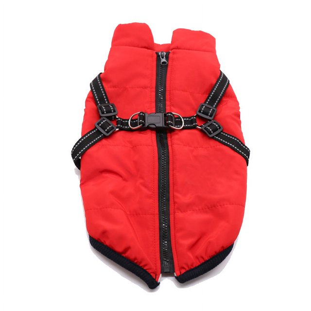 Ropa para mascotas, ropa de otoño e invierno, para gatos, perros, peluche acolchado de algodón, cálido abrigo de lana de cordero de dos patas, acolchado de algodón
