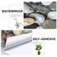 thumbnail image 2 of 1 Roll, Self-Adhesive Cobblestone Glossy Contact Paper, Removable Waterproof Vinyl Oil-Resistant High Temperature Resistant Wall Stickers, Peel And Stick Wallpaper, For Kitchen Living Room Bathroom B, 2 of 4