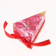 thumbnail image 4 of 10 Piezas Cajas De Dulces Con Cinta De Papel A Triangular Para Principiantes Producción Instrumentos Musicales Rosa roja, 4 of 9