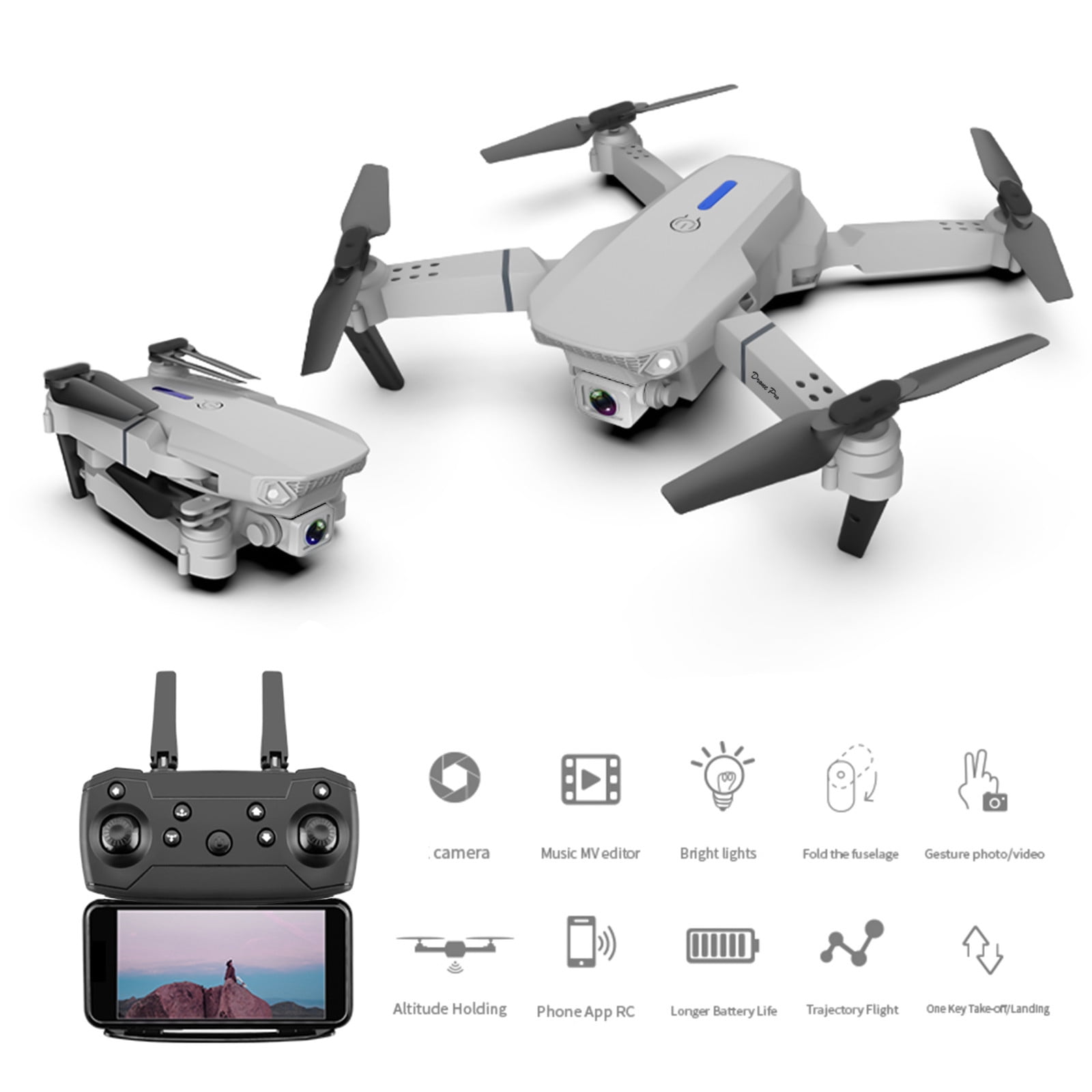 LYUCRAZ Kids Drones For Age 8-12 Boys with Camera Drone with