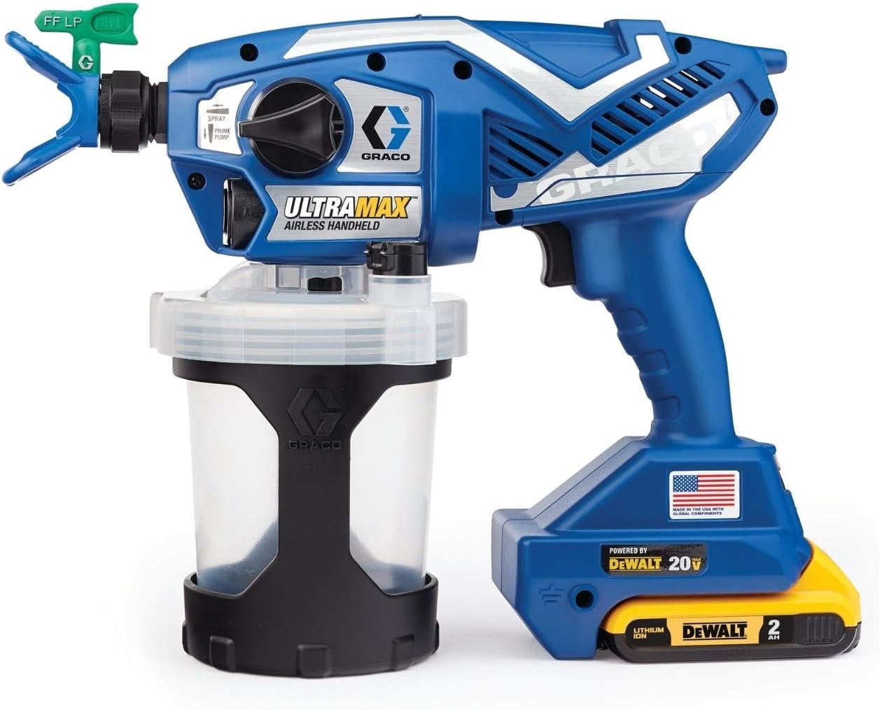 Graco 17M367 Ultra Max Cordless Airless Handheld Paint Sprayer and Graco 243104 Pump Armor, 1-Quart