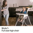 thumbnail image 5 of Ingenuity SmartClean Trio Elite 3-in-1 Convertible High Chair, Toddler Chair, and Booster Seat, For Ages 6 Months and Up, Unisex - Slate, 5 of 18