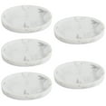 thumbnail image 3 of HOMEMAXS 5pcs Soap Tray Marble Pattern Soap Dish Soap Holder Shower Soap Holder Soap Dish Soap Tray, 3 of 8