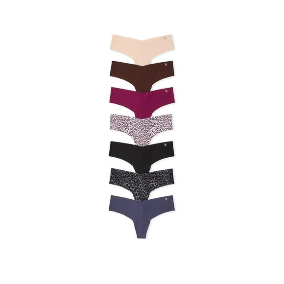 Calzones Victoria's Secret Paquete de 7 Tangas Invisibles de Algodón