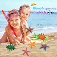 thumbnail image 2 of Swimming Underwater Pool Toys for Ages 4-8, 8-12, Summer Beach Colorful Starfish Toys, Dive Throw Toy for Pool, 2 of 5
