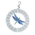 thumbnail image 1 of DOLITY 3D Metal Spiral Rotating ing Wind Garden Porch Large Wind Chimes F, 1 of 9