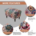 thumbnail image 4 of sasyxdc Housse Extensible pour Ottoman Housse de Rangement Rectangulaire pour Ottoman Housse de Repose-Pieds Housses de Tabouret pour Ottoman avec Fond Élastique Antidérapant, 4 of 8