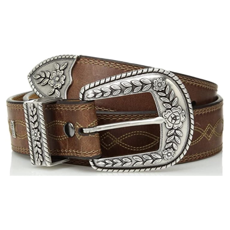 Western Belt Womens Fatbaby 3 Piece Russet Rebel A10004144  display picture 1