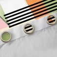 thumbnail image 4 of Homewish Geometric Stripes Circle Black Out Curtains for Female Men Teens,Vintage Aesthetic Curtains Pack of 2 (42x63 Each),Abstract Geometric Bedroom Curtains,Breathable Home Decor, 4 of 6