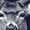 Navy Blue, variant on Deer Portrait Long Sleeve T-shirt Monochrome Buck Head Nature Whitetail Wildlife Antlers Forest Rustic Hunt Trophy