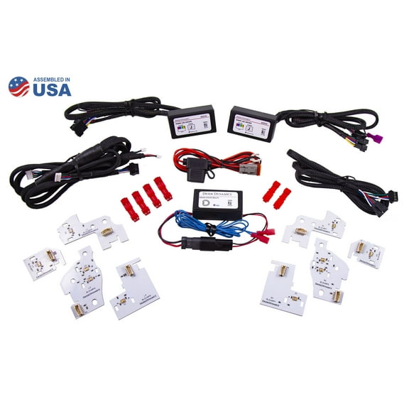 For 2019 Ram Midline RGBW DRL Boards Diode Dynamics DD2255