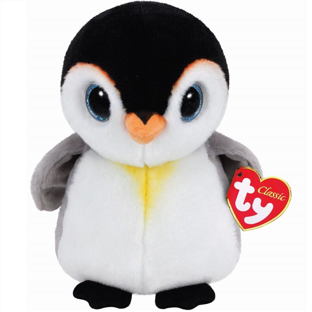 Ty Beanie Babies 15cm Pongo the Penguin Plush Soft Stuffed Animal Collection Toy