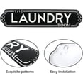 thumbnail image 2 of Laundry Door Sign Laundry Signs for Laundry Room Decor Laundry Room Signs Large Metal Laundry Room Wall Decor, 2 of 7