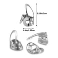 thumbnail image 5 of CEORPER Guitar Plectrums Thumb Finger Picks Silver Guitar Finger Picks, Adjustable Metal Finger Thumb Picks for Guitar, Banjos, 5 of 8