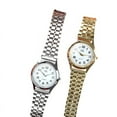 thumbnail image 5 of Reloj para hombre mayor con correa de aleación ajustable, reloj para hombre y mujer, reloj para pareja, reloj grande, digital, sencillo, informal, para estudiantes, para hombre, 5 of 5