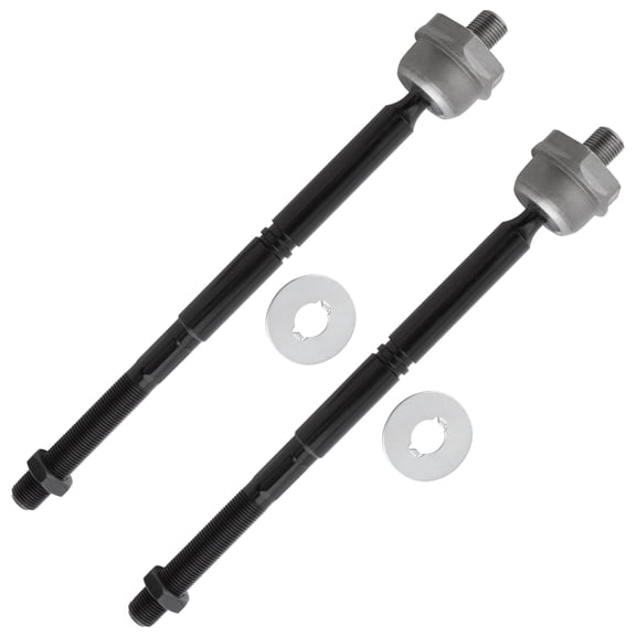 BOXI 2pcs Front Inner Tie Rod End Links Fit for Ford F-150 2004-2008 / for Ford Lobo 2004-2008 / for Lincoln Mark LT 2006-2008 | ES4120