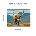 thumbnail image 3 of Orinice Quote Typograph Painting Highland Cows Idea Scotland Unframed Wall Art Print Poster Home Decor Premium 16x12in, 3 of 6