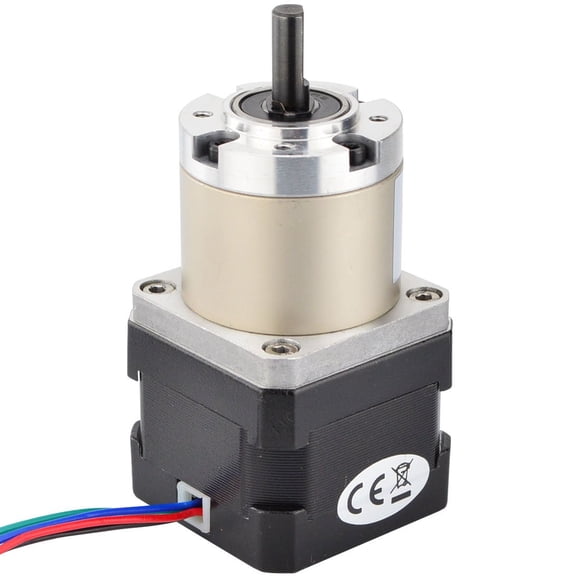 STEPPERONLINE Boîte de Vitesses Planétaire 27:1 Nema 17 Stepper Moteur DIY CNC Hobby Camera Robotics