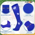 thumbnail image 4 of SUOSDEY Youth Baseball Socks and Belt Combo for Adult,Elastic Softball Belt and Socks for 7-16 Years Old and Adult Supplies, 4 of 7